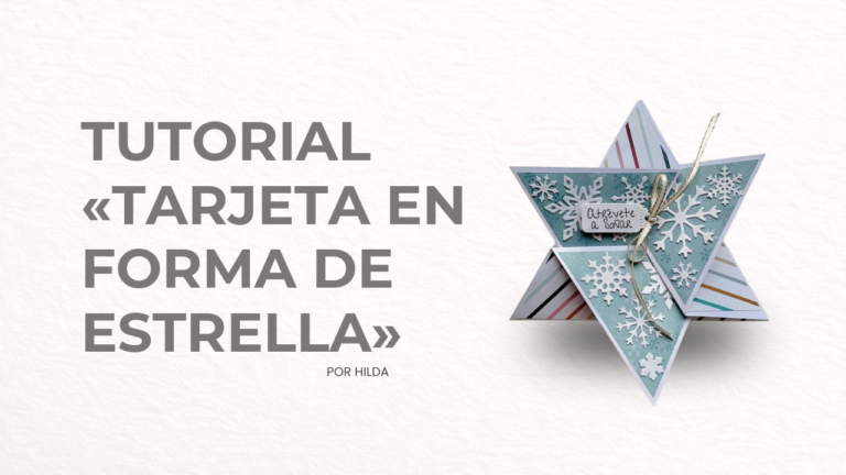 Tarjeta en forma de estrella