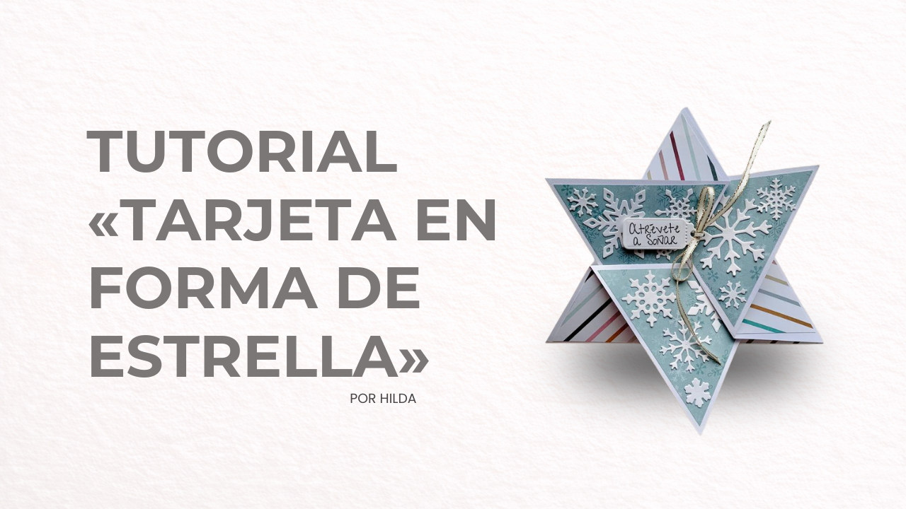Tarjeta en forma de estrella