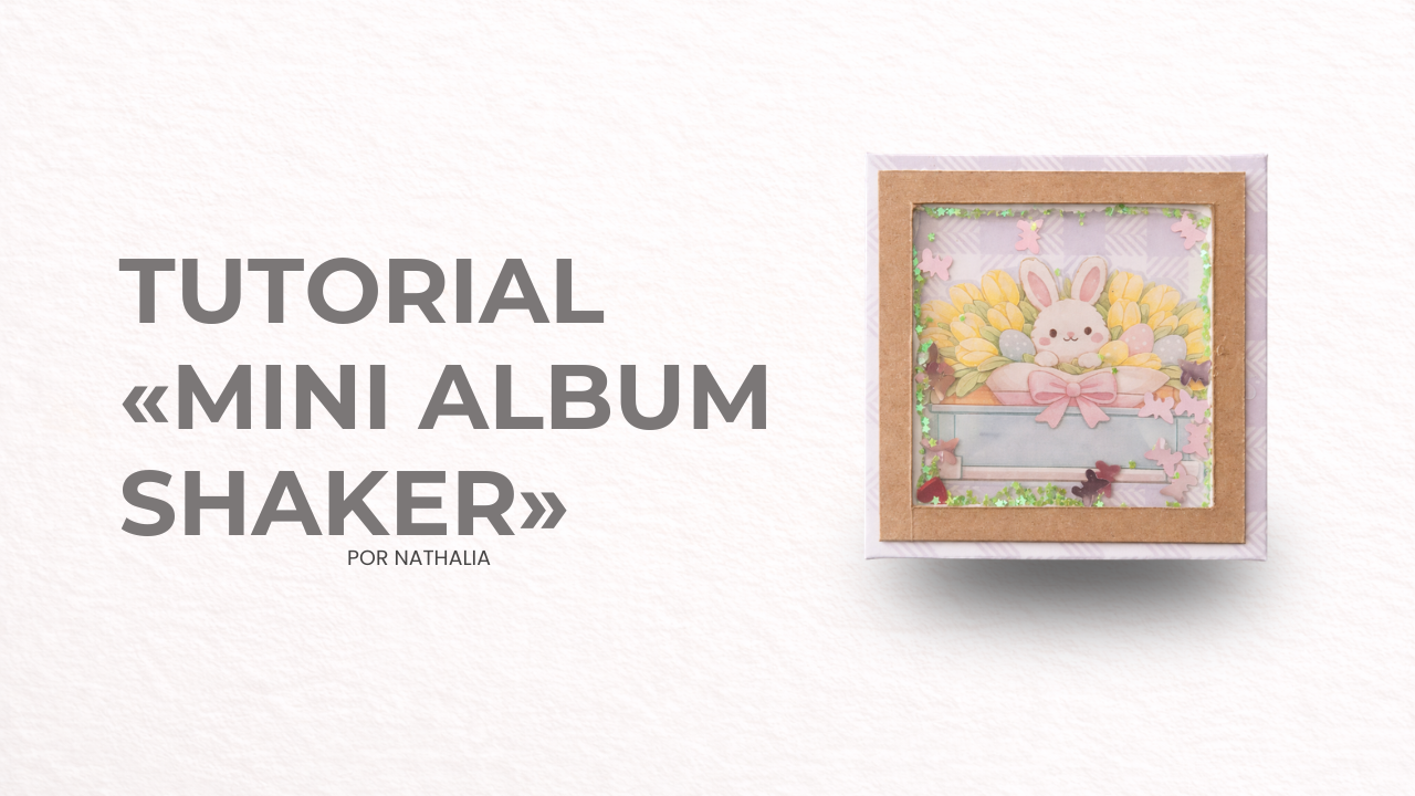 Mini álbum shaker tipo acordeón