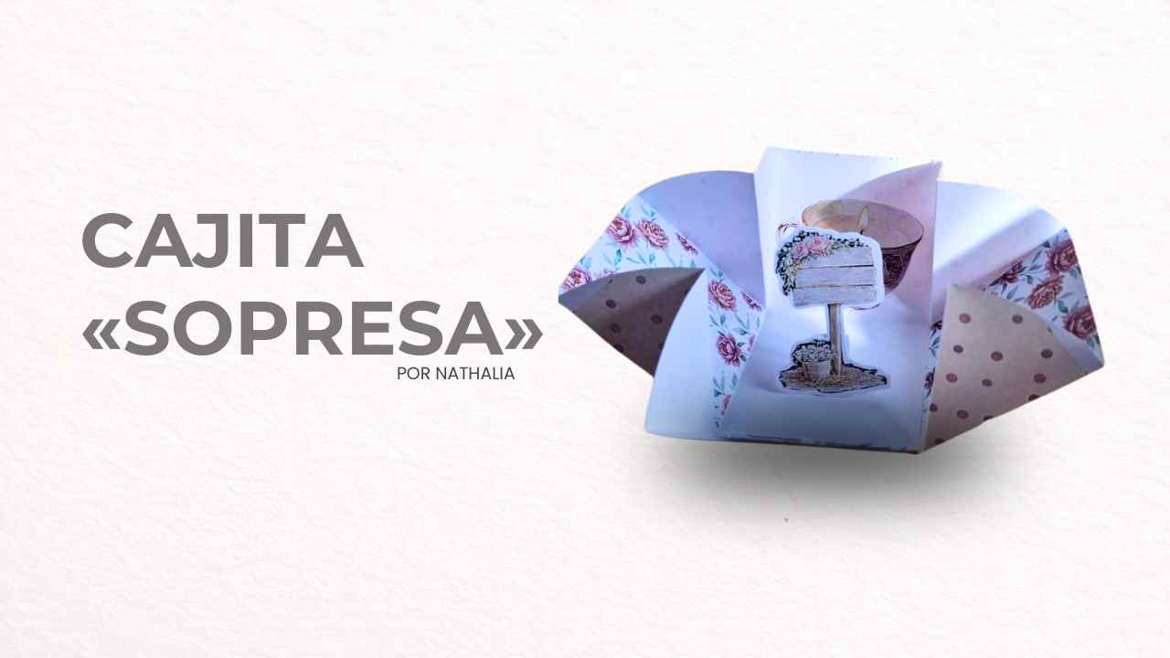 Cajita Sorpresa Desplegable