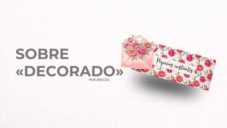 Sobre Decorado Amor que Florece