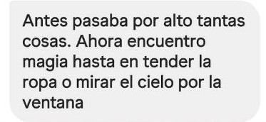 Testimonio de una participante del Diario de Gratitud